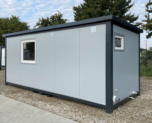 Contenedor 6x2,40m + WC, ducha y cocina - Imagen 4