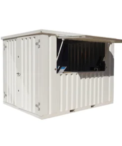 Contenedor Barra Desmontable XL 3×2 metros Blanco RAL 9016